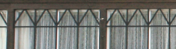 旧駅舎窓枠